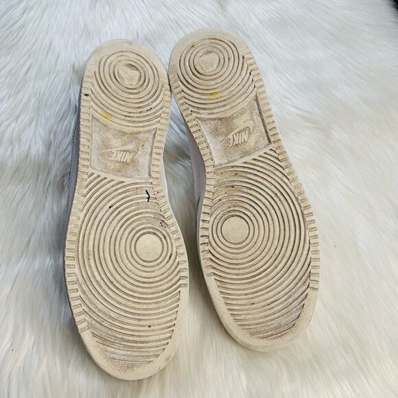 Nike Court Vision Low Triple White Sneakers - Picture 8 of 9